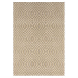 8' x 10' Beige Trellis Area Rug