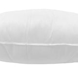 18" X 18" White Round Polyester Blown Seam Pillow Insert