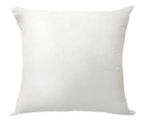 30" X 30" White Polyester Blown Seam Pillow Insert