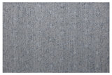 9' x 12' Blue Wool Geometric Hand Woven Area Rug