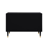 48" Black Sideboard with Two Doors