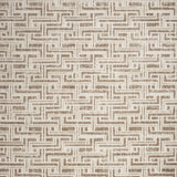 5' x 7' Brown Geometric Distressed Area Rug