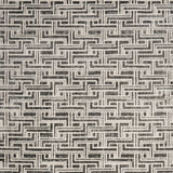 5' x 7' Gray Geometric Distressed Area Rug