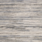 5' x 7' Cream Abstract Distressed Area Rug
