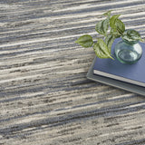 5' x 7' Cream Abstract Distressed Area Rug