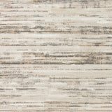4' x 6' Cream Abstract Distressed Area Rug