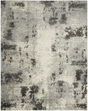 5' x 7' Cream Abstract Area Rug