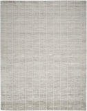 5' x 7' Gray Geometric Area Rug