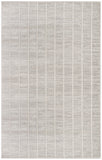 4' x 6' Gray Geometric Area Rug