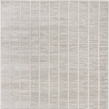4' x 6' Gray Geometric Area Rug