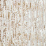 5' x 8' Beige Abstract Washable Non Skid Area Rug