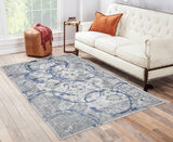 9' x 12' Bronze Abstract Area Rug
