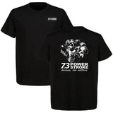 73 Power 2-sided Shirt Car Parts Shirt 90s Styled Ford Shirt Mens Cotton, Menswear Car Parts Short Sleeve