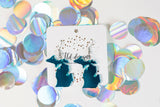 Made in Michigan acrylic earrings