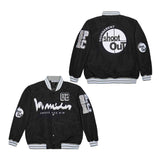 ABOVE THE RIM 100 MILES SATIN JACKET