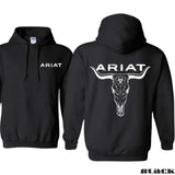 ARIAT Hoodie, A strong and stylish design for outdoor enthusiasts, perfect for those passionate about ranching and equestrian sports, providing exceptional and quality, Unisex.