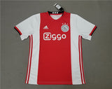 Ajax home red and white 19-20 soccer jersey