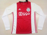 Ajax home red and white long sleeves 19-20 soccer jersey