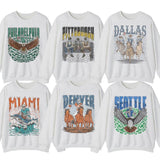 All Teams Football Sweatshirt, Game Day Sweatshirt, Sports Fan Gifts