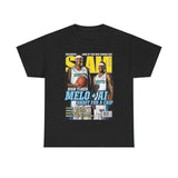 Allen Iverson And Carmelo Anthony Denver Slam Cover Tee T-Shirt, 100% Cotton Unisex Shirt, Gift For Fan
