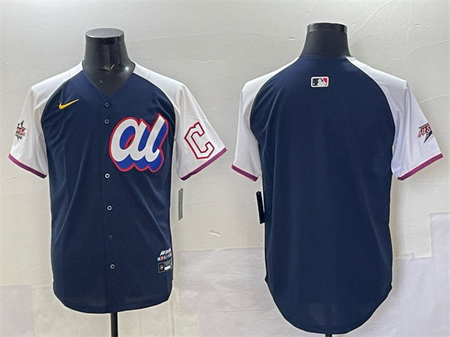 American League Cleveland Guardians Blank Navy Alternate 2025 All-Star Edition