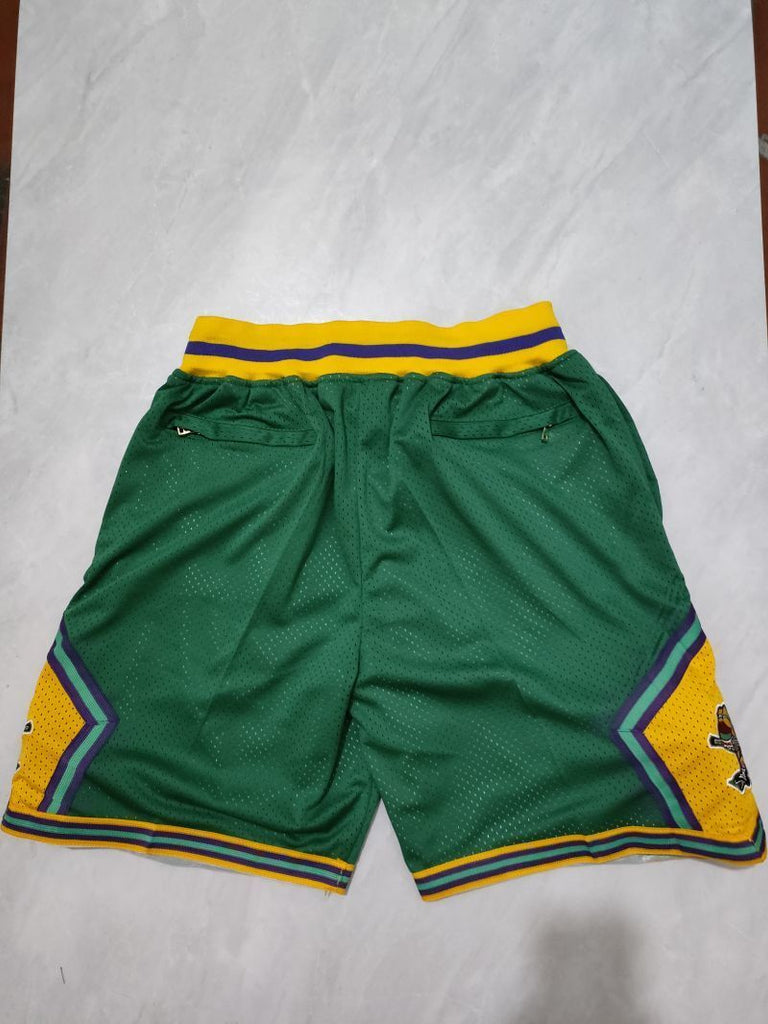 Anaheim Ducks Hockey Ducks Green Shorts Style 1