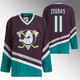 Anaheim Ducks #11 Trevor Zegras Black Team Classics 1993 Hockey Jersey_conew1