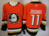 Anaheim Ducks #11 Trevor Zegras Ducks