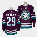 Anaheim Ducks #29 lassi thomson alternate navy jersey