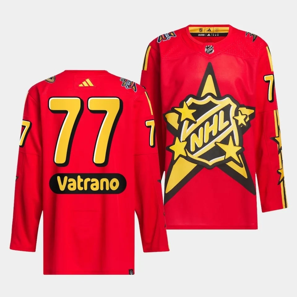 Anaheim Ducks #77 Frank Vatrano 2024 NHL All-Star Red