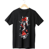 Anime T-Shirt Itachi Uchiha, Anime Shirt Uchiha Itachi, Cool Anime Shirt, Anime Design Shirt.