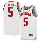 Anthony Edwards 5 Crew Neck White