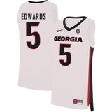 Anthony Edwards 5 V Collar White