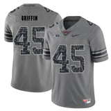 Archie Griffin 45 Pattern Dark Gray