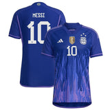 Argentina 2022 away Champion 3 stars Style 1