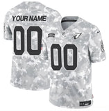 Arizona Cardinals Active Player Custom 2024 F.U.S.E Arctic Camo Salute To Service
