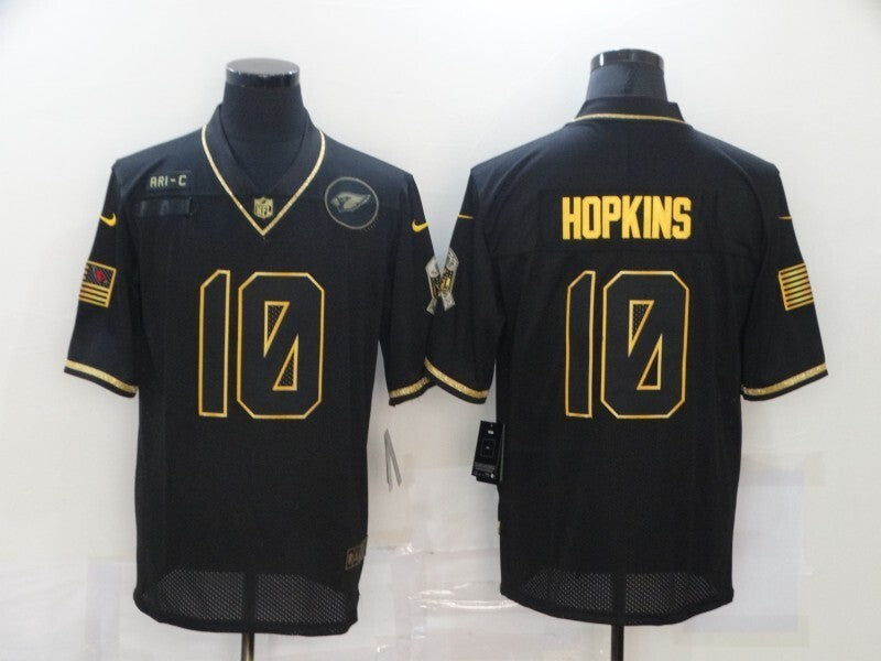 Arizona Cardinals #10 DeAndre Hopkins 20 Salute Retro Gold 718