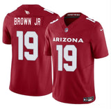 Arizona Cardinals #19 Anthony Brown JR Red 2024 F.U.S.E. Vapor Untouchable