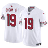 Arizona Cardinals #19 Anthony Brown JR White 2024 F.U.S.E. Vapor