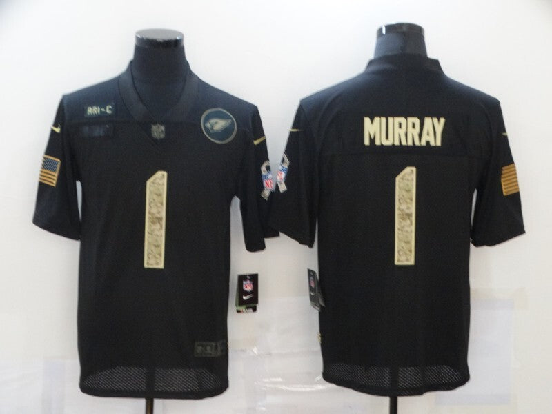 Arizona Cardinals #1 Kyler Murray 20 Salute Camo Text 691