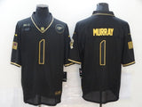 Arizona Cardinals #1 Kyler Murray 20 Salute Retro Gold 724