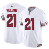 Arizona Cardinals #21 Garrett Williams White 2024 F.U.S.E. Vapor Untouchable