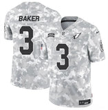Arizona Cardinals #3 Budda Baker 2024 F.U.S.E. Arctic Camo Salute to