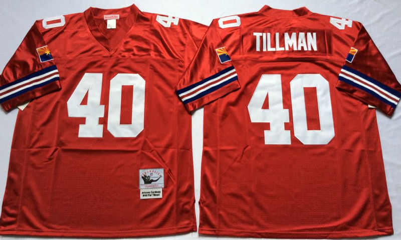 Arizona Cardinals #40 Pat Tillman Throwback Style 1