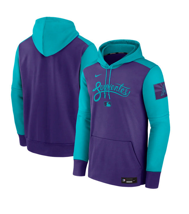 Arizona Diamondbacks Purple 2025 City Connect Collection Therma Pullover