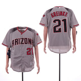 Arizona Diamondbacks #21 Zack Greinke Style 2