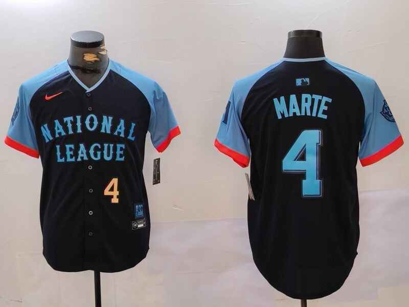 Arizona Diamondbacks #4 Ketel Marte Diamondbacks 24 All-Star Style 3