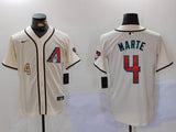 Arizona Diamondbacks #4 Ketel Marte Fan Edition Style 2