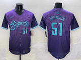 Arizona Diamondbacks #51 Randy Johnson Diamondbacks Collaboration Style 1
