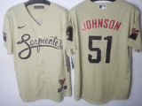 Arizona Diamondbacks #51 Randy Johnson Style 1